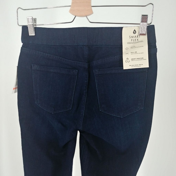 Sanctuary Uplift Pull On Denim Leggings Seastone - Picture 3 of 10